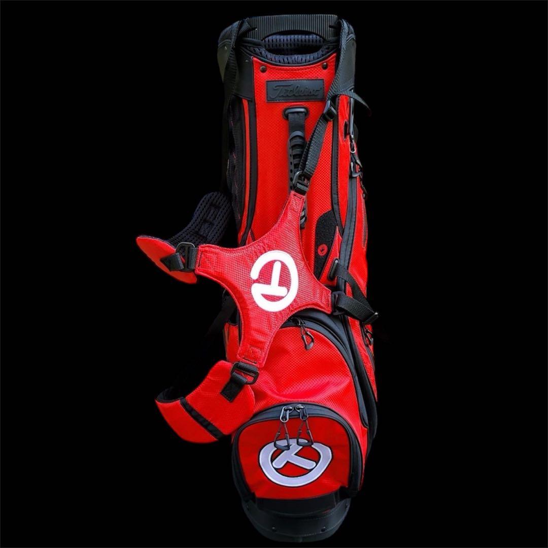 Scotty Cameron サークルT 日本限定ブライトレッドスタンドバッグ