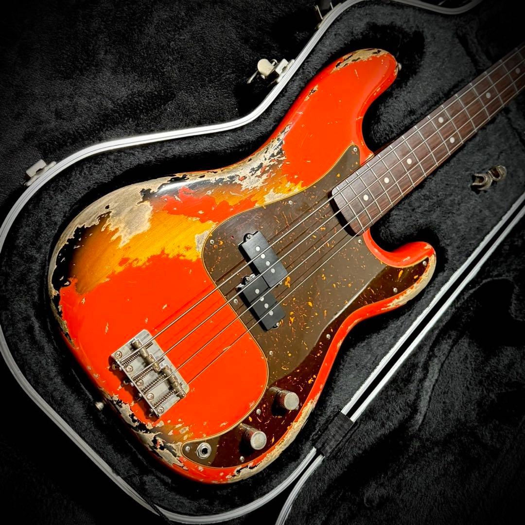 Fender PB62 マルチレイヤー　オールラッカー　ハードケース付