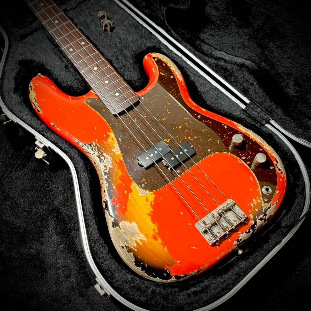 Fender PB62 マルチレイヤー　オールラッカー　ハードケース付