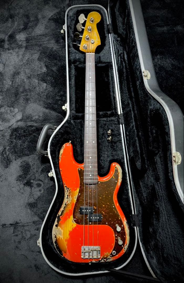 Fender PB62 マルチレイヤー　オールラッカー　ハードケース付