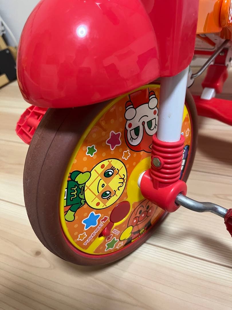 それいけ！アンパンマン オールインワンアップ折り畳み三輪車