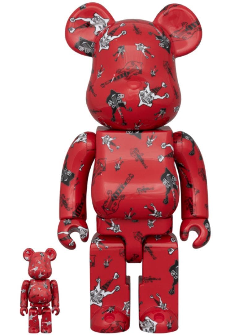 BE@RBRICK BUCK TICK 今井寿 RED 100％ 400％ b