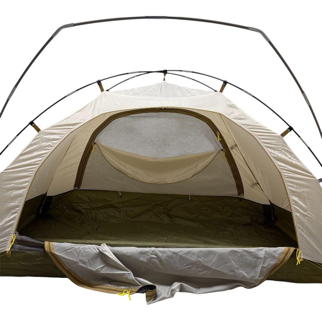 コールマン ツーリングドーム STテント+純正未使用スチールキャノピーポール付き