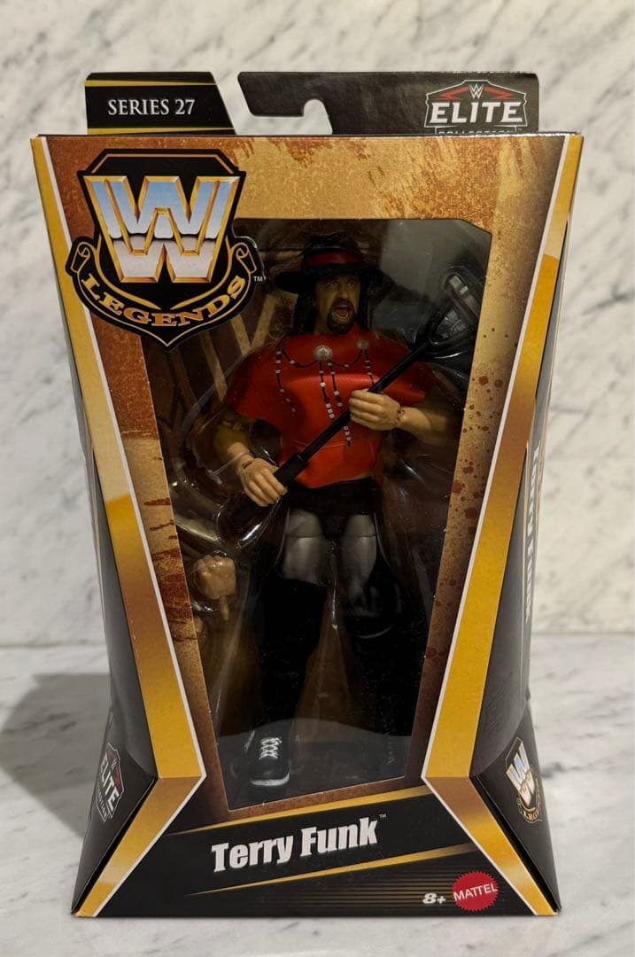 WWE WCW マテル テリー ファンク プロレス フィギュア