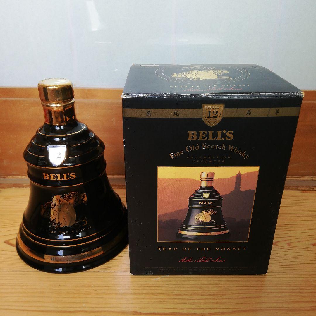 【希少】BELL'S ベルズ 12年 ヴィンテージ 干支 申年 1992年 陶器