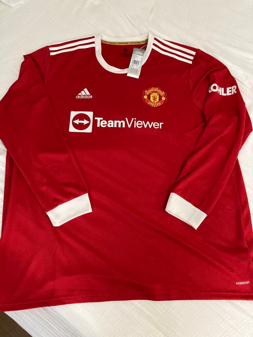 公式サイト購入　マンU 21-22 ホーム　長袖