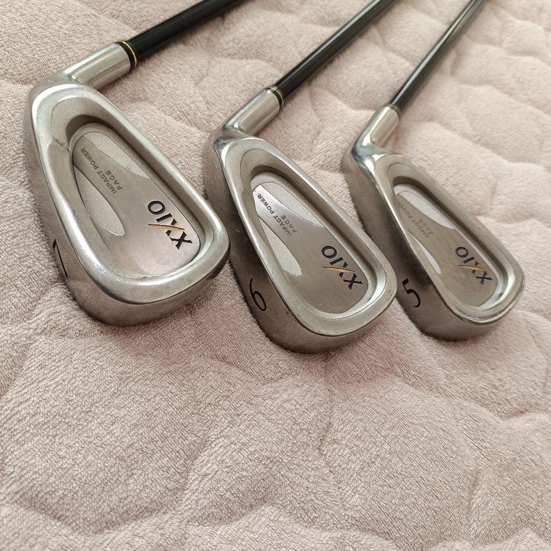 【美品】XXIO ゼクシオ IMPACT POWER FACE ８本　初心者向け