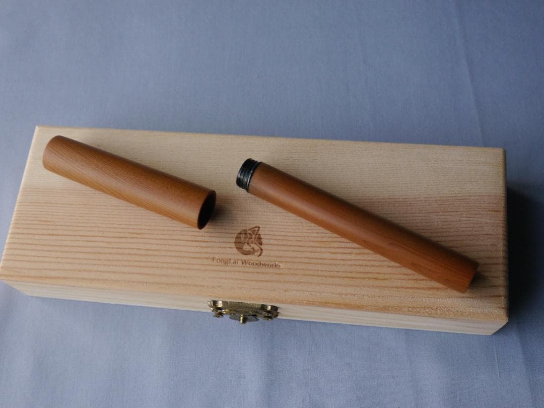 プラチナ万年筆＃3776 センチュリー用銘木軸 【イチイ（一位）】