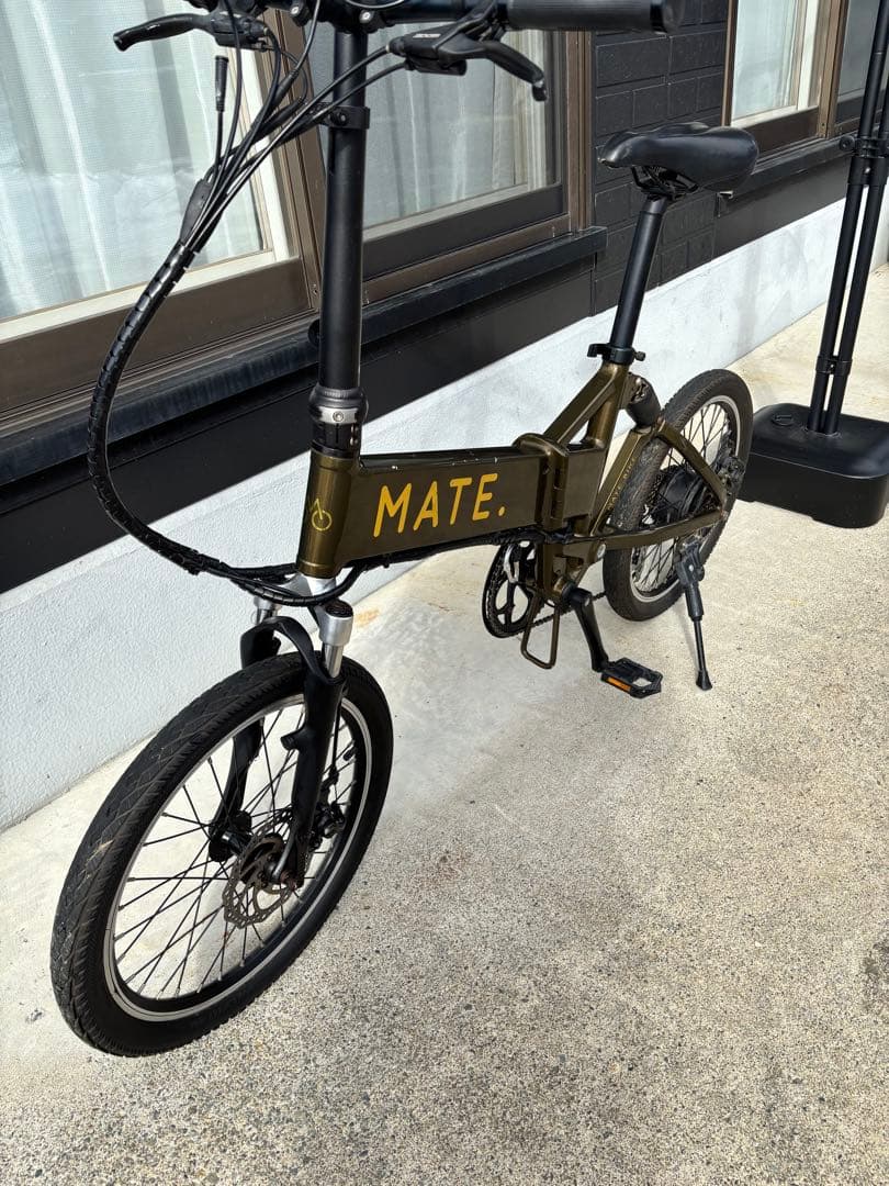 MATE City 折りたたみ電動アシスト自転車