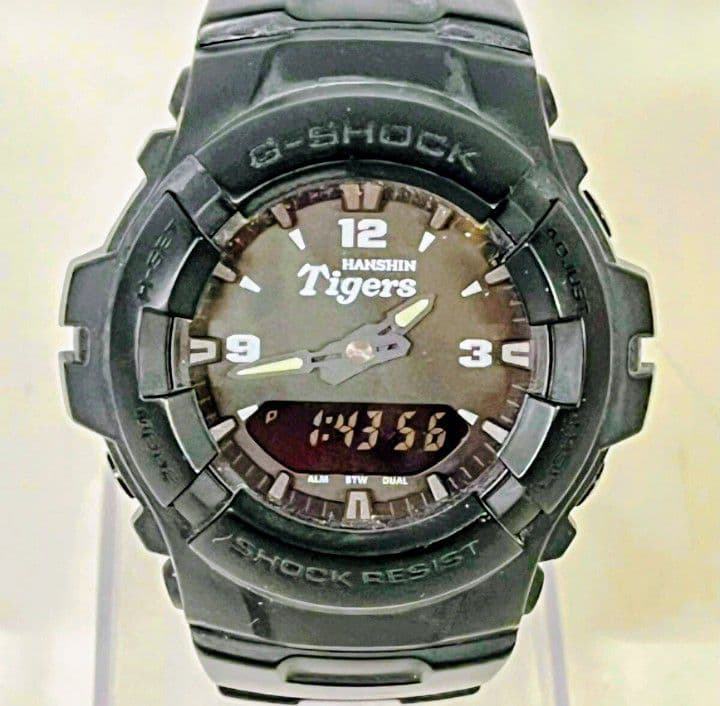 G-SHOCK 阪神タイガース 85周年モデル G-100 時計 可動 デジアナ