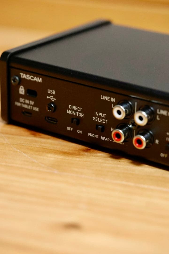 TASCAM US-1x2HR オーディオインターフェイス