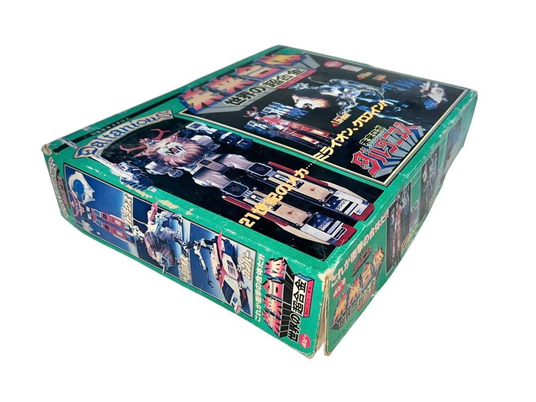 ポピー　世界の超合金 未来合体 ダルタニアス 未来ロボ ダルタニアス　当時物