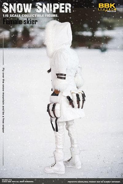 1/6 女性スキーヤースナイパーフィギュア（BBK018）6845