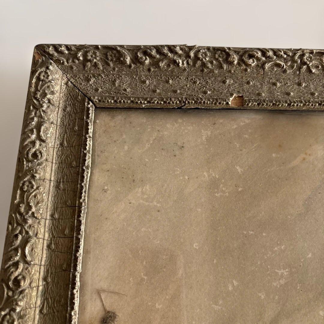 フランスアンティーク 水彩画 薔薇