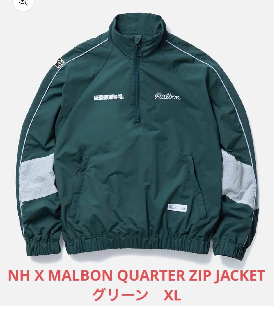 NH X MALBON QUARTER ZIP JACKET XLサイズ