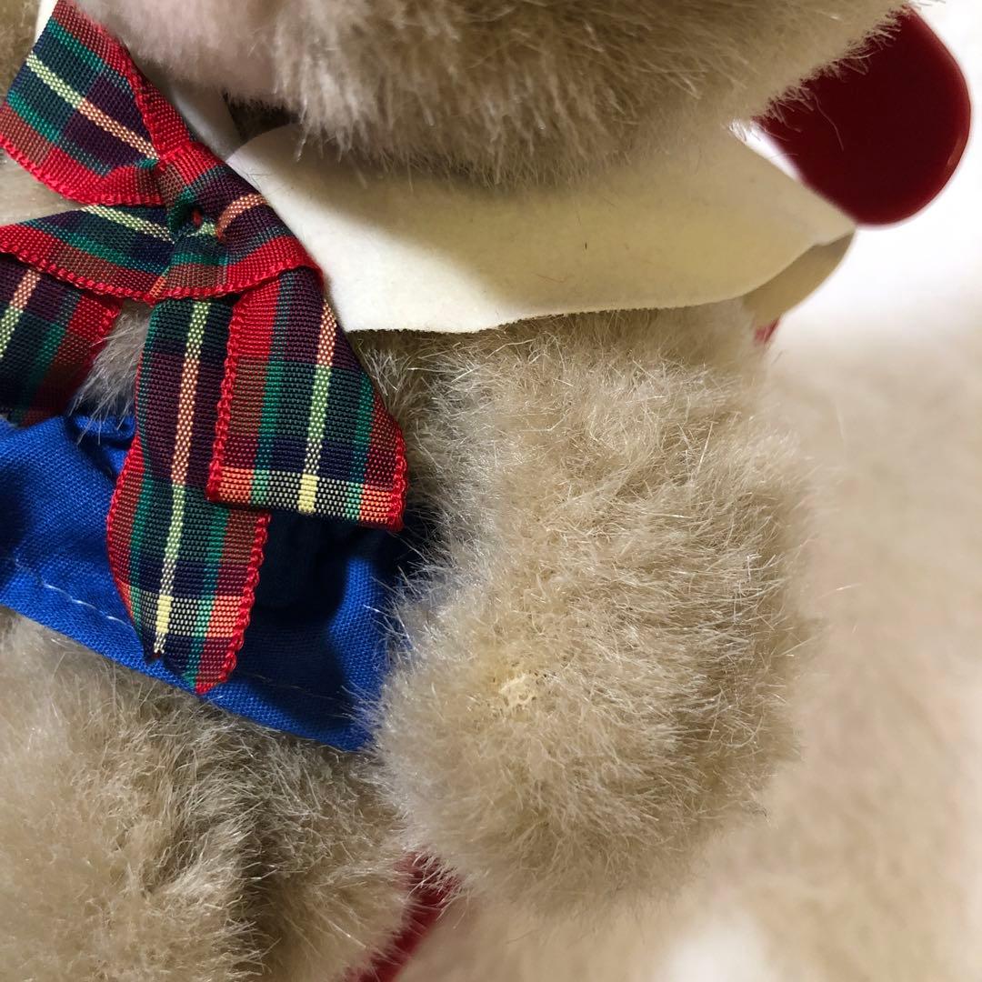 昭和レトロ【セキグチ】オルゴール　首振り　うさぎ　ぬいぐるみ　ロッキンチェアー