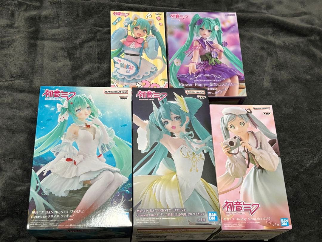 初音ミク　プライズフィギュアまとめ売り