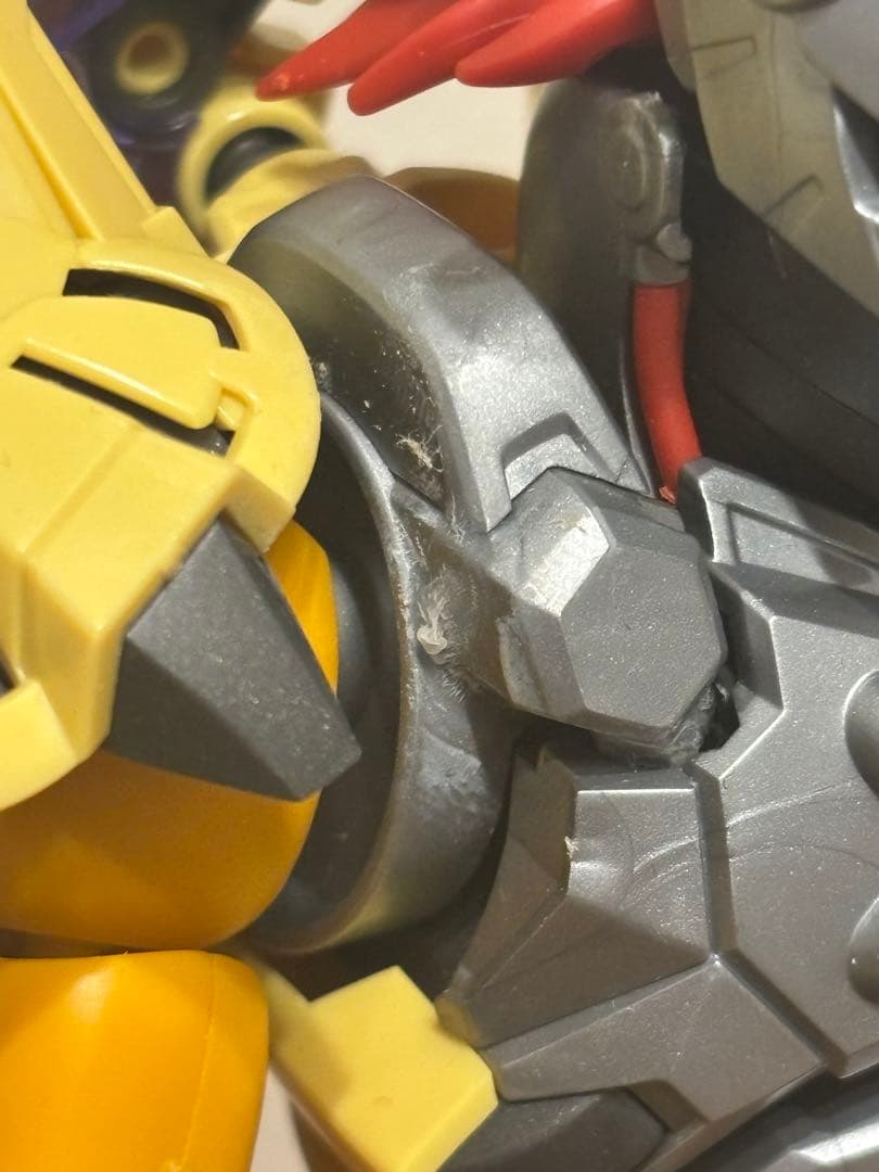 デジモン組立済プラモ　ウォーグレイモン・メタルガルルモン・オメガモン3体セット