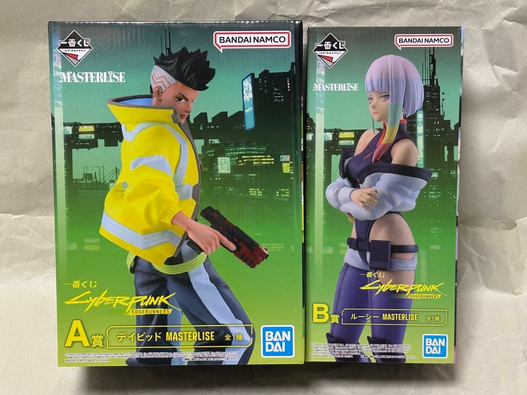 一番くじ CYBERPUNK: EDGERUNNERS デイビッド　ルーシー 他