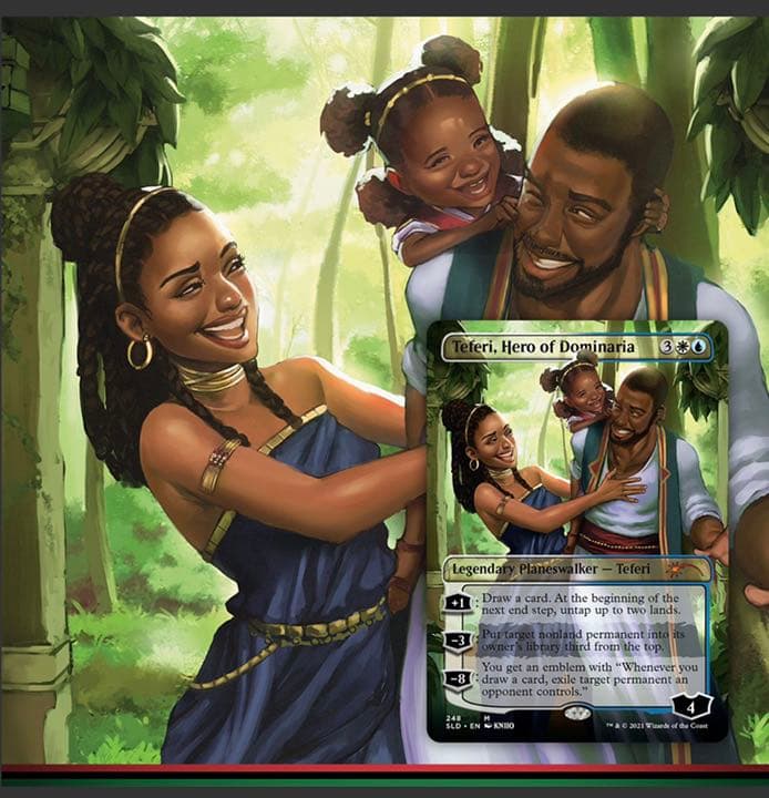 mtg secret lair black is magic foil 新品