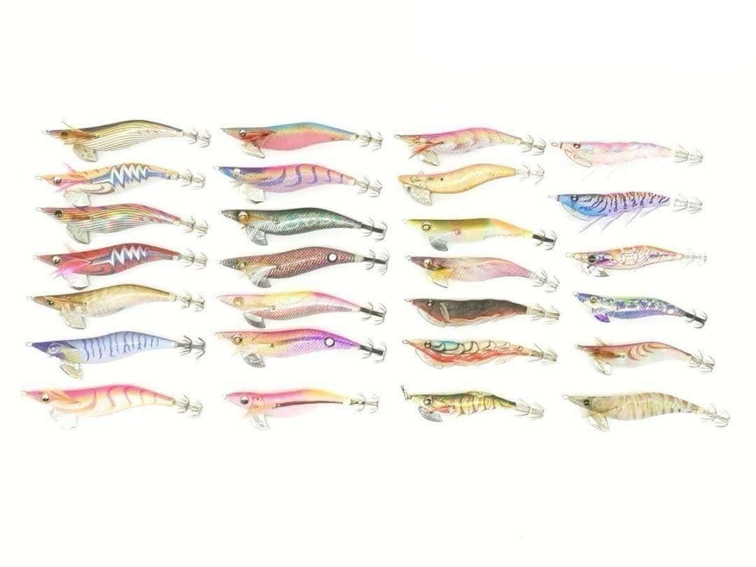 ヤマシタ エギ王 ライブ・スクイッドマニア 他 計27個 中古 エギセット