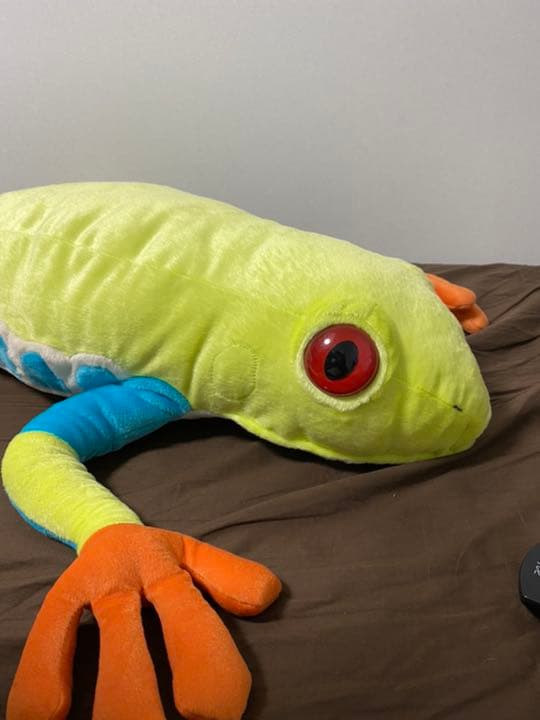 【非売品】アカメアマガエル　ぬいぐるみ　コンフィデンスマンJP