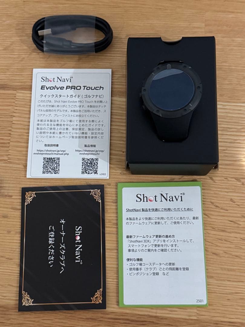 オッキー Shot Navi Evolve PRO Touch GPSナビ