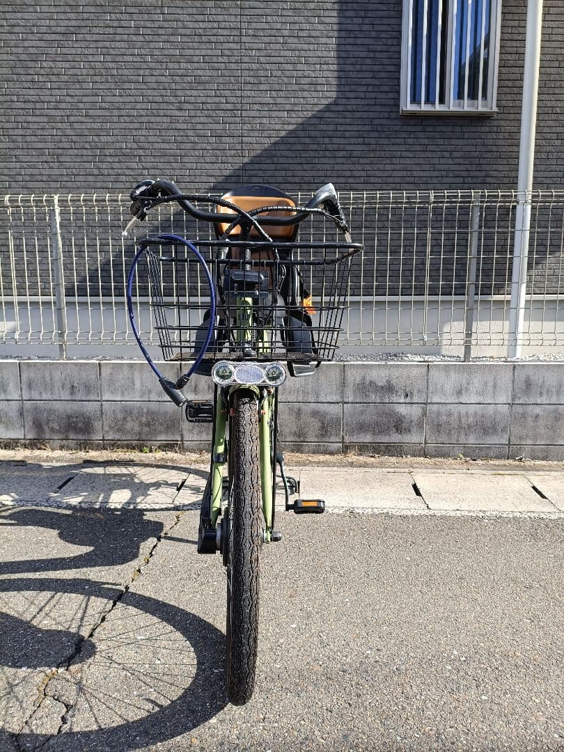 【愛知県一宮市での引取限定】電動アシスト自転車　後ろ乗せチャイルドシート付