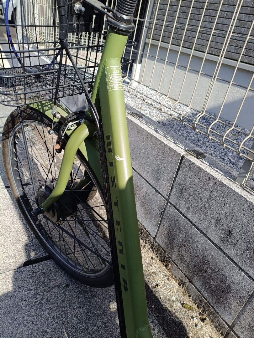 【愛知県一宮市での引取限定】電動アシスト自転車　後ろ乗せチャイルドシート付