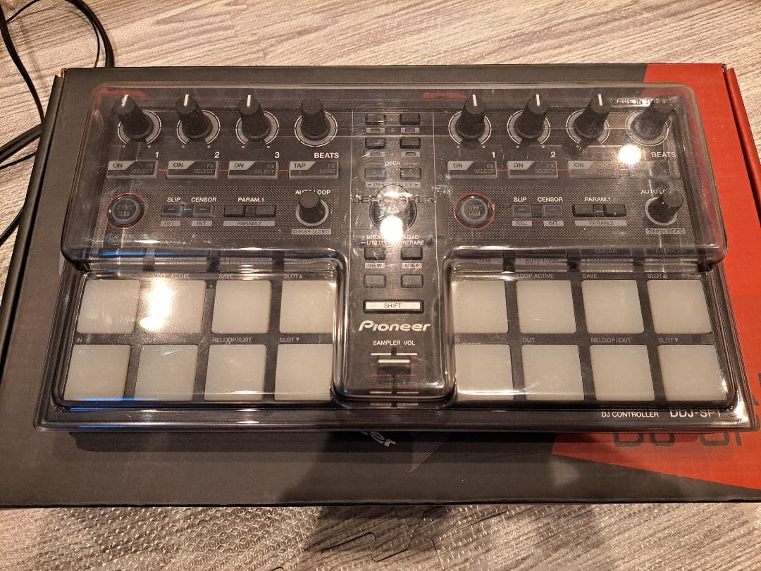 【美品】Pioneer DDJ-SP1 DJコントローラー デッキセーバー付き