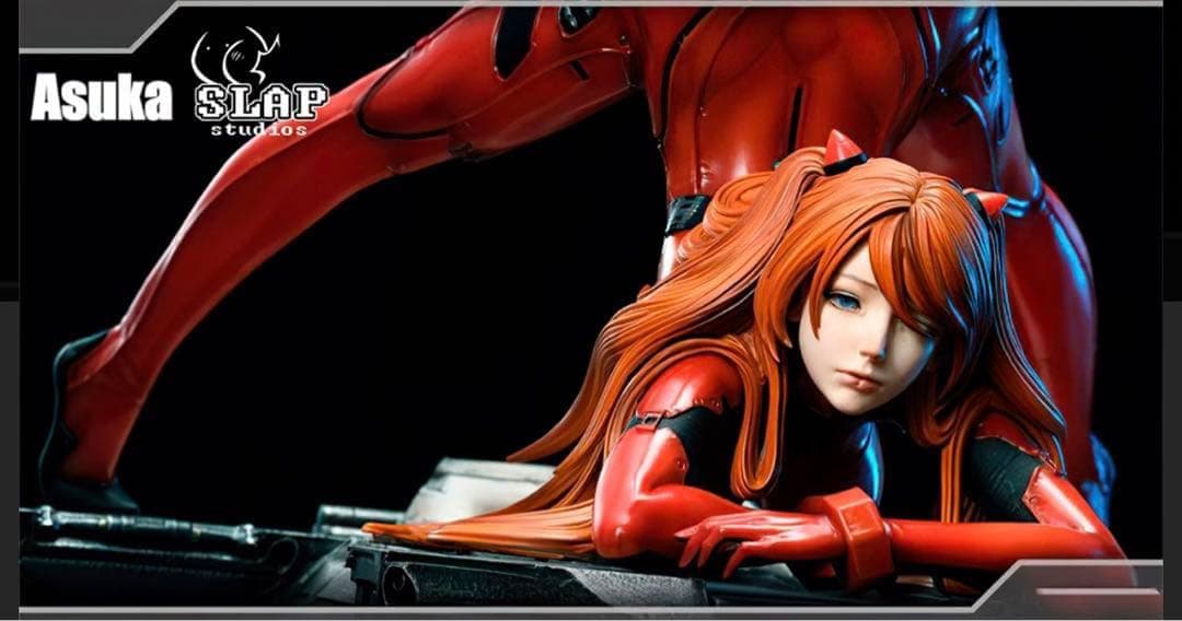 エヴァンゲリオン アスカ ガレージキット ジャックオーポーズ フィギュア レア