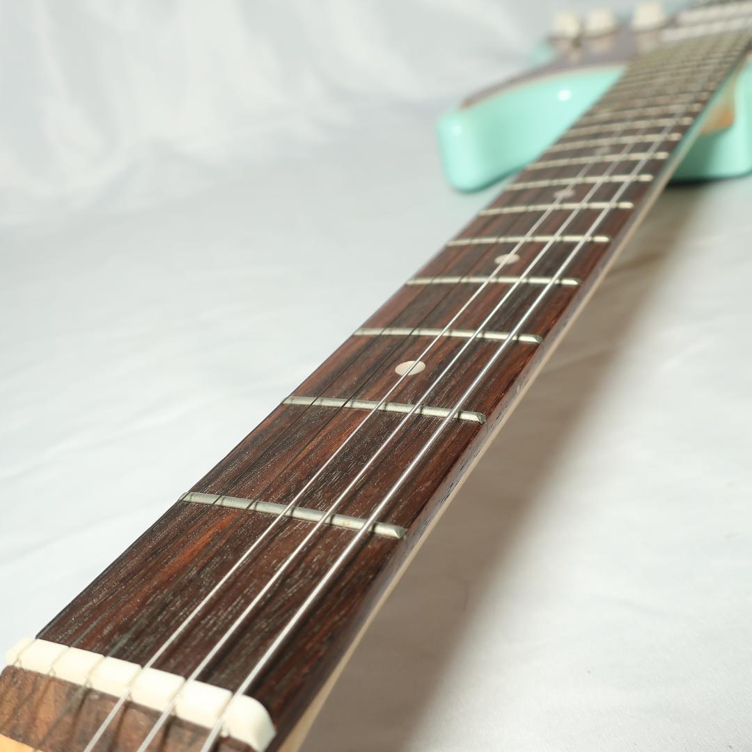 サーフグリーン ストラトタイプ エレキ Legend by Aria ProII