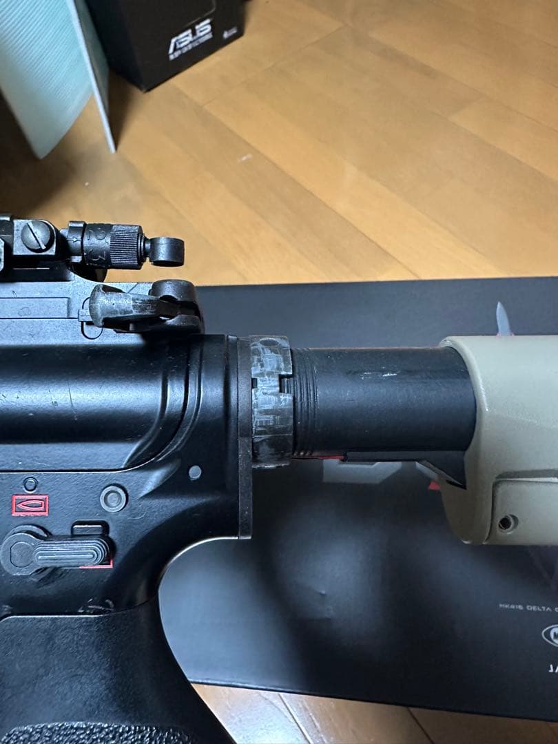 東京マルイデルタカスタムブラック　ジャンク品扱い