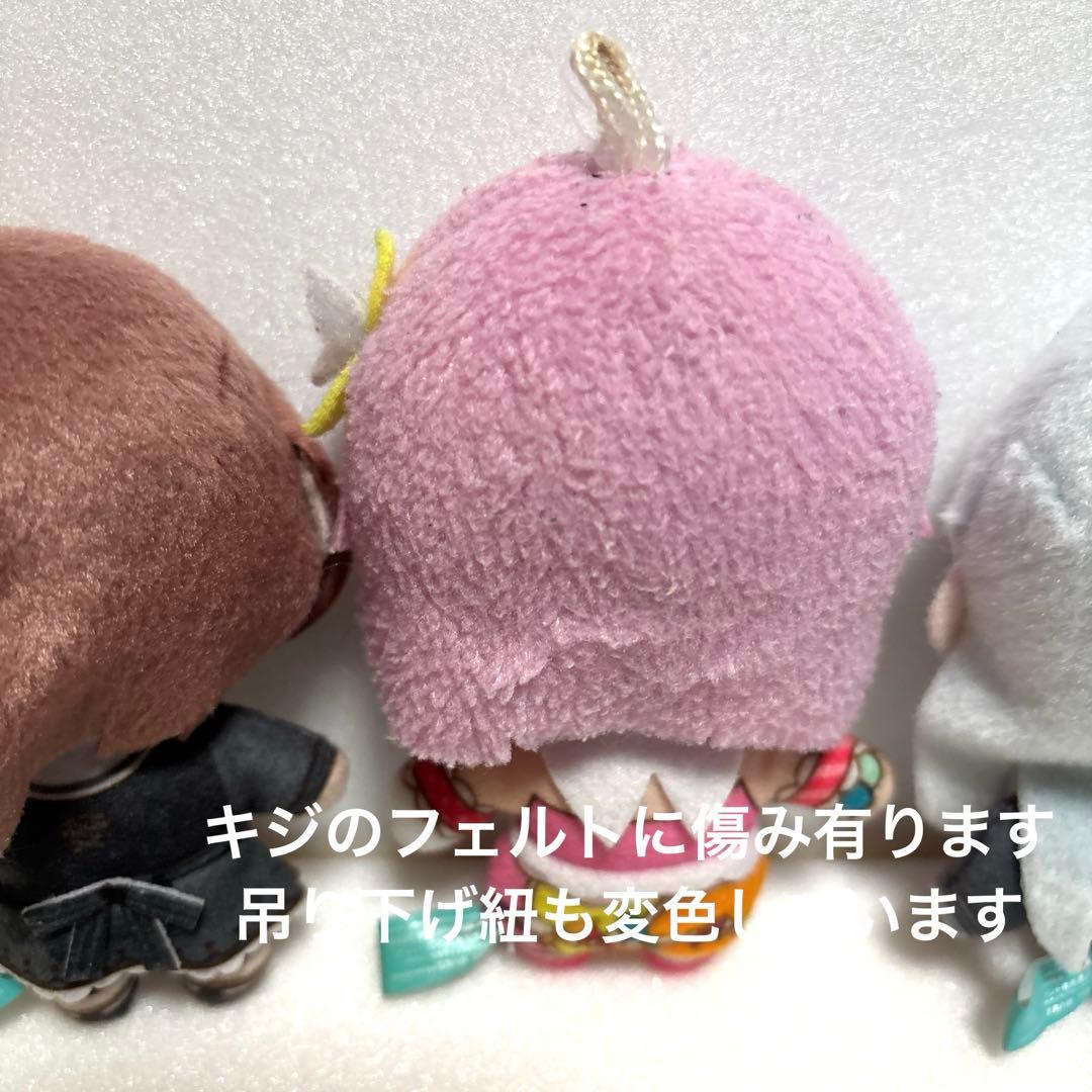 プロセカ　ぬいぐるみマスコット7種セット 中古品　（２点傷み有り）