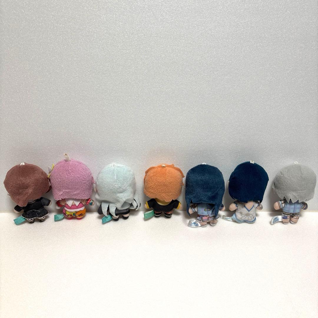 プロセカ　ぬいぐるみマスコット7種セット 中古品　（２点傷み有り）