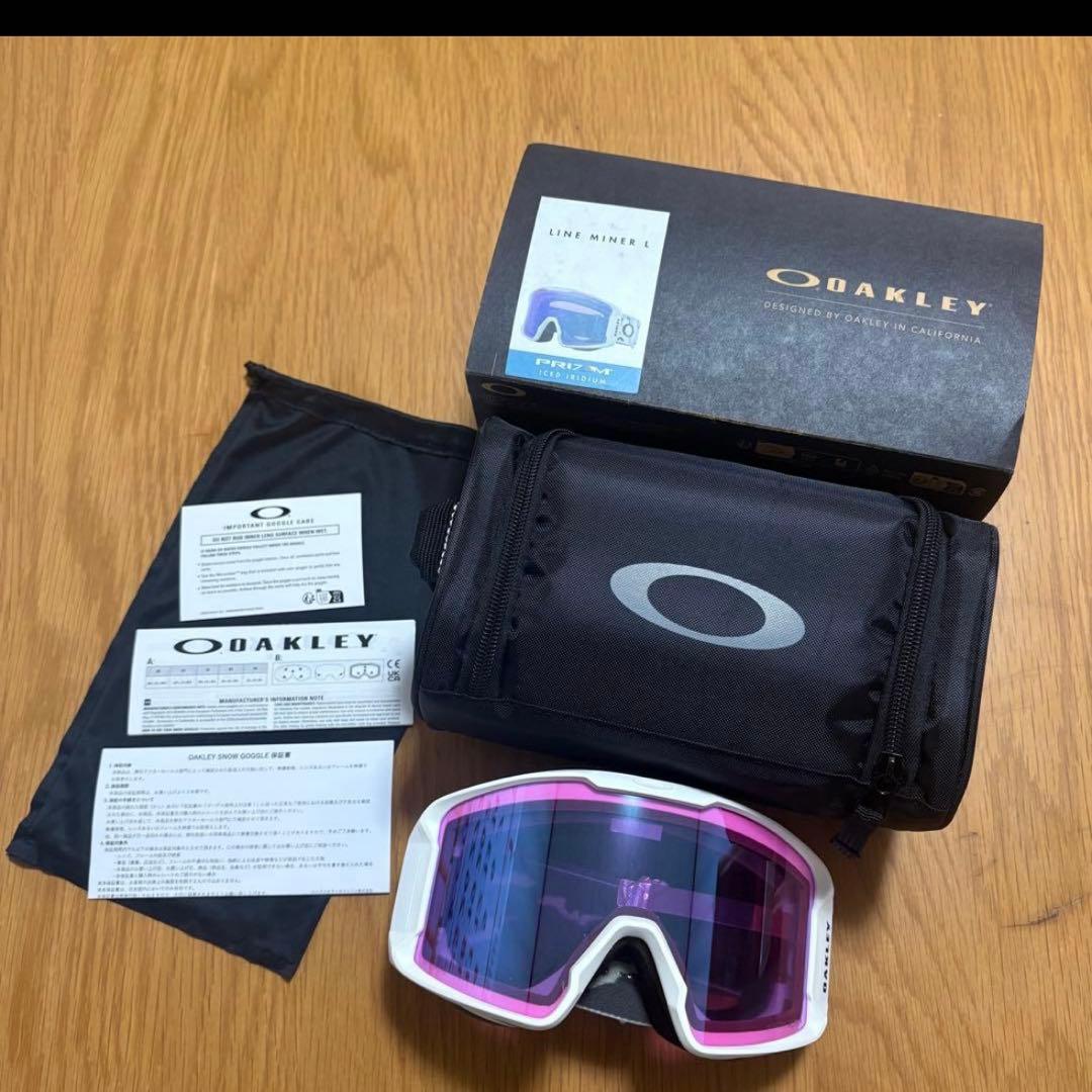 OAKLEY Line Miner L ゴーグル スノーボード　スキー
