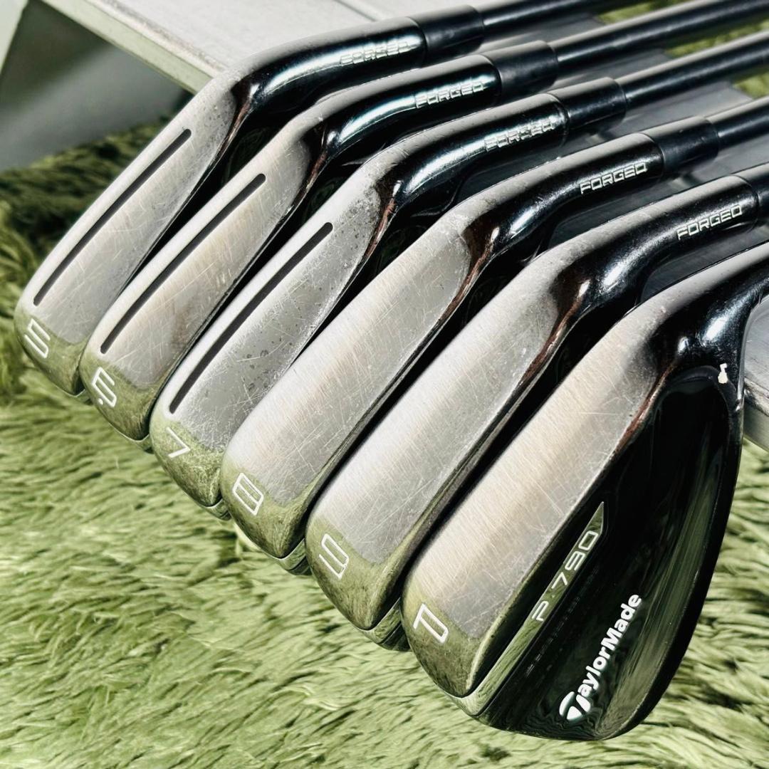 テーラーメイド P790ブラック アイアン6本セット メンズゴルフ 初心者 限定