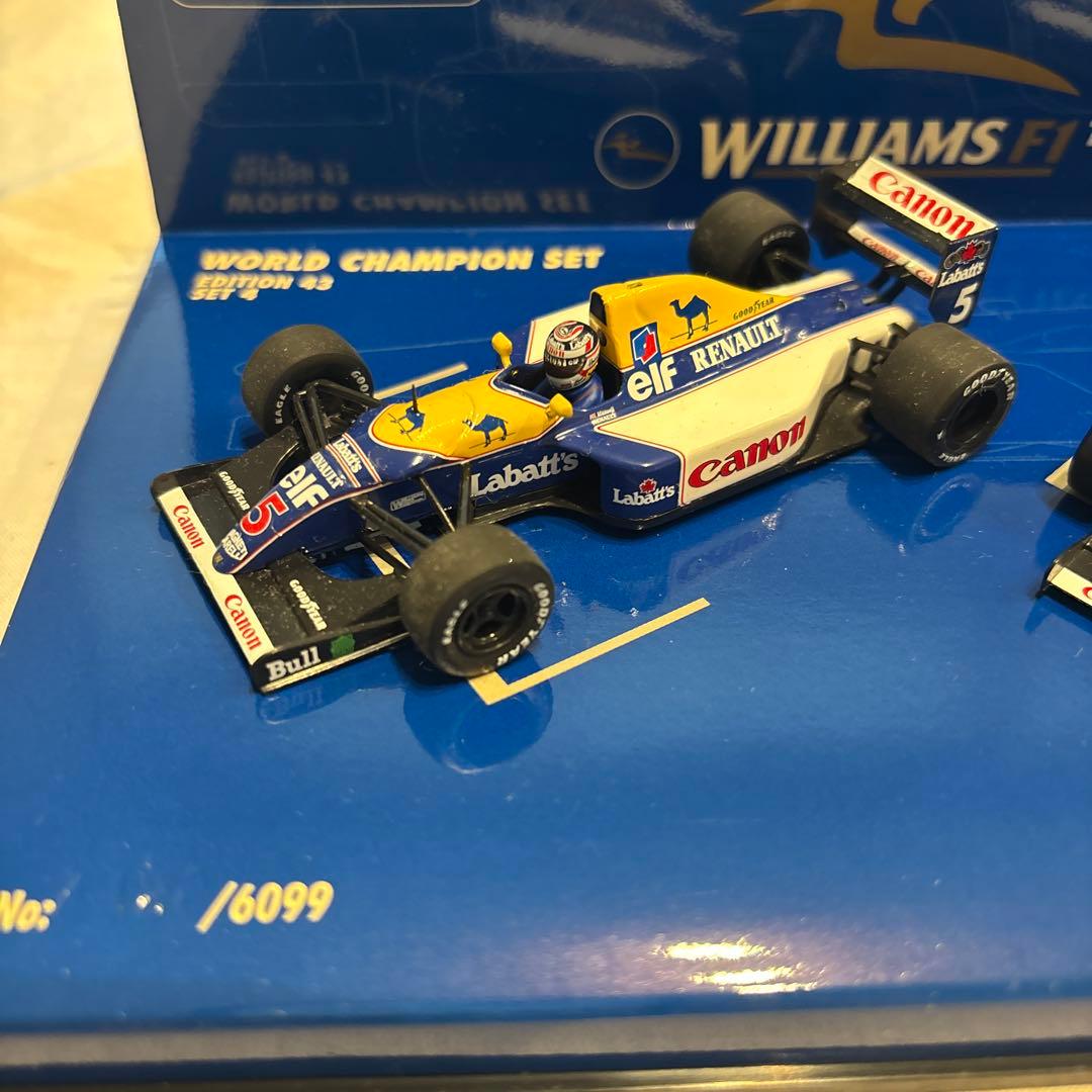 ウィリアムズF1 ワールドチャンピオンセット 6099