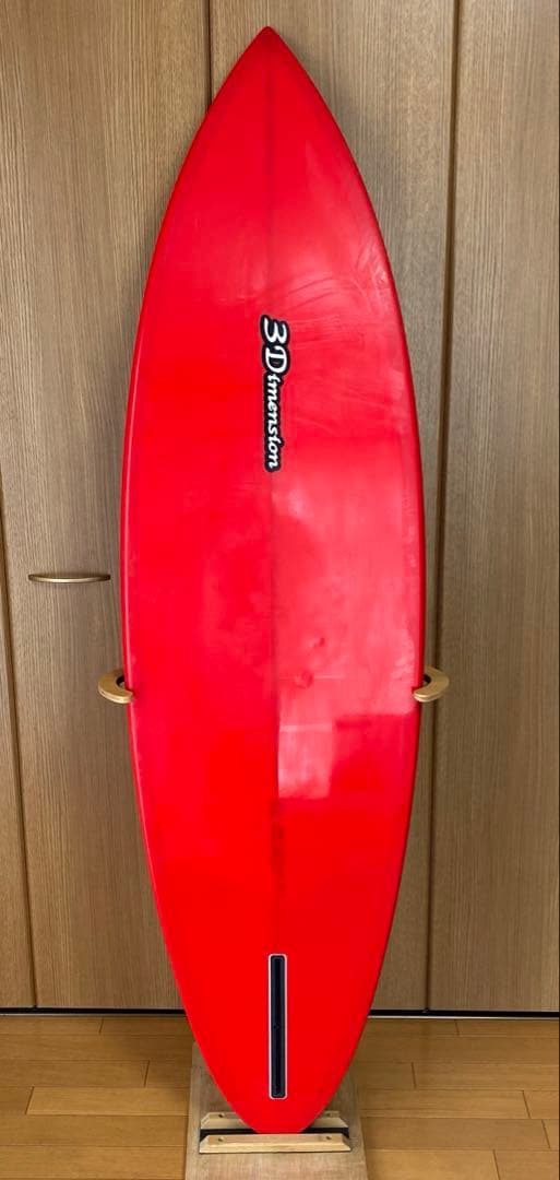 3Dimension シングル　ミッドレングス ハードケース・フィン付