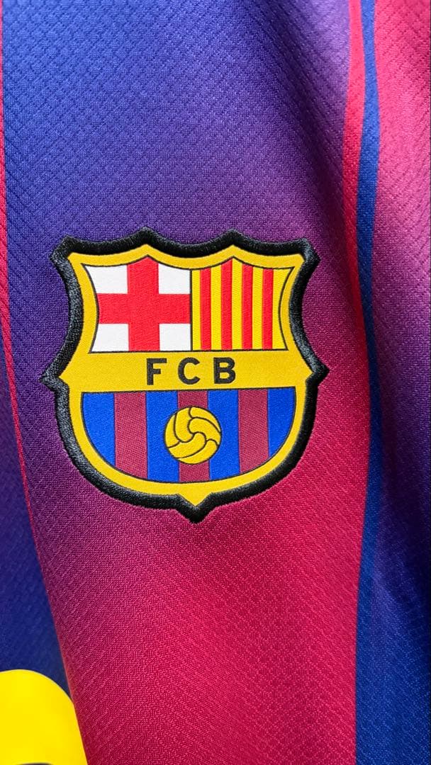 FC Barcelona F. DE JONG ユニホーム25/26「タグ付き」