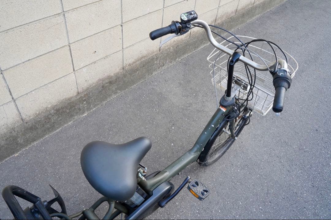 電動自転車 ヤマハ 20インチ 子供乗せ 中古 020506