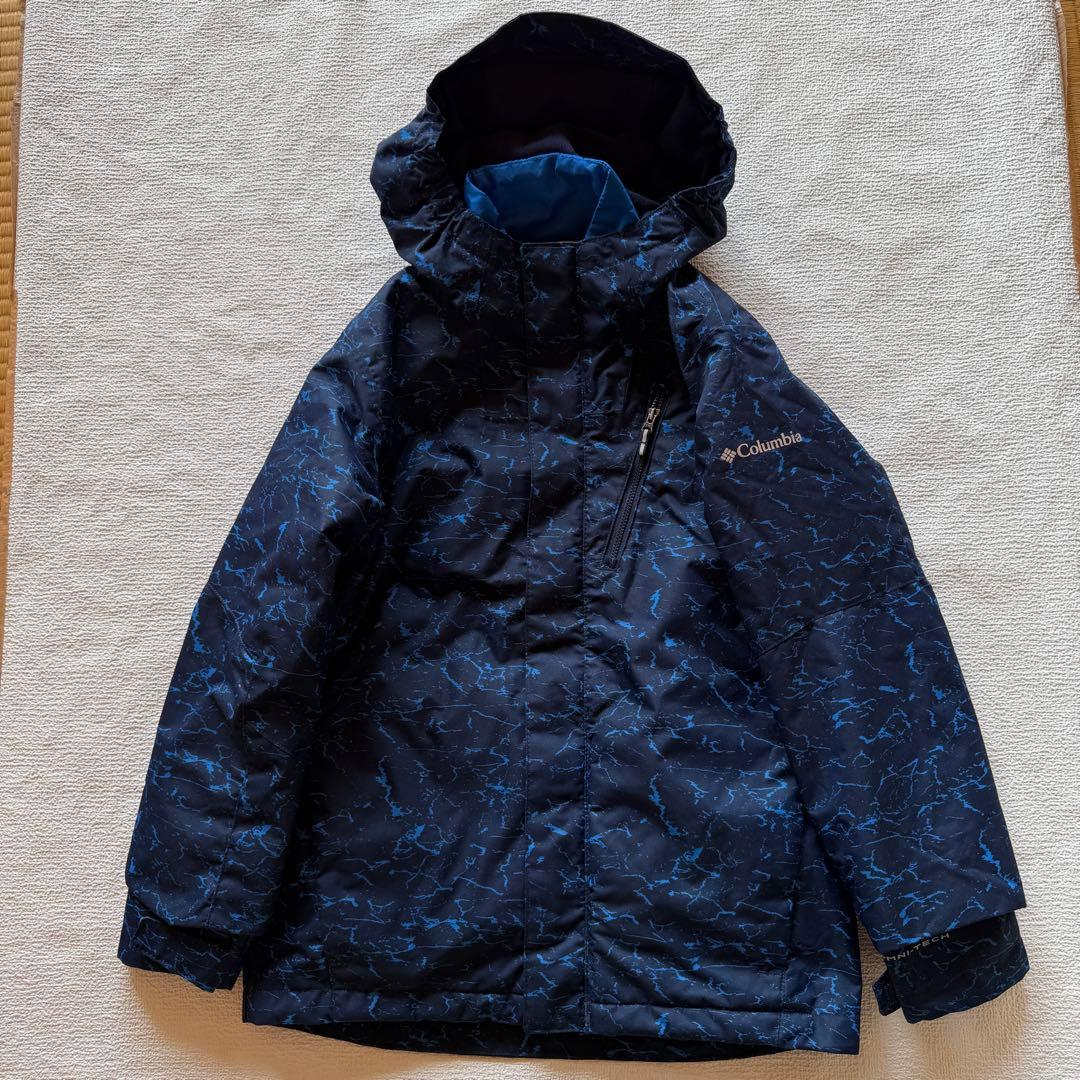 極美品✨コロンビア　キッズスキーウェア　上下/中綿3点セット10-12M 140