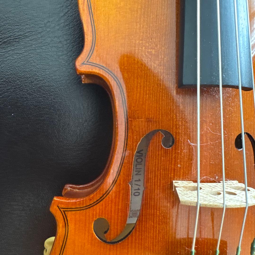 HORA reghin-romania バイオリン 1/10 木製 オレンジ色