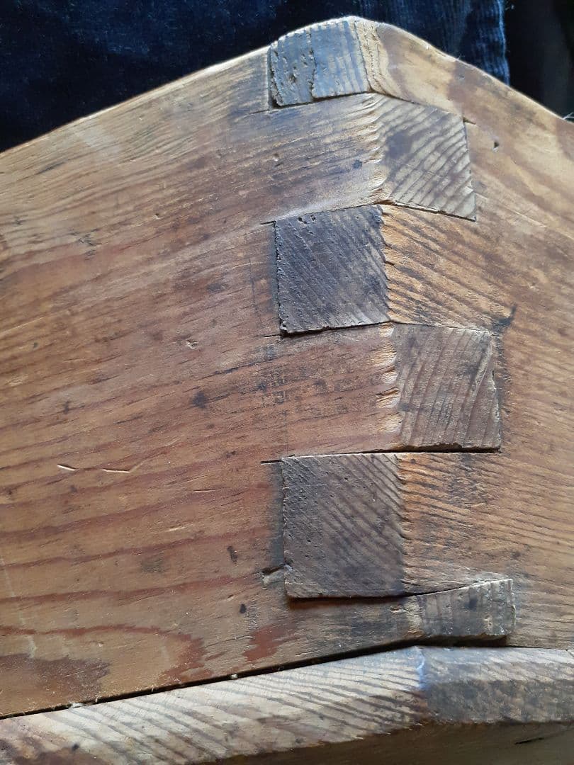 韓国　アンティーク　八角木盤