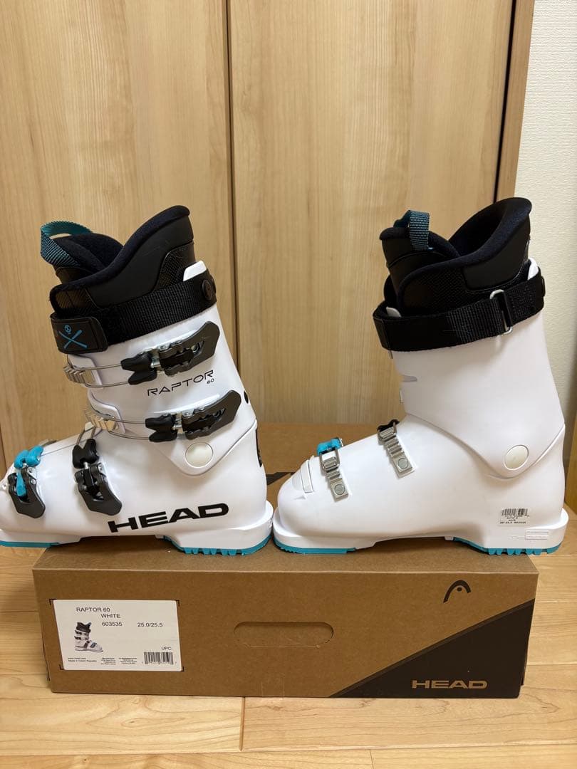 試着のみ　HEAD 2025モデル　RAPTOR 60 ホワイト 25.5cm