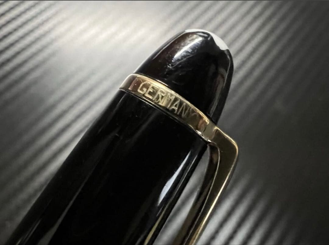 モンブラン 未使用に近い 144 ブラック 中白 M 万年筆