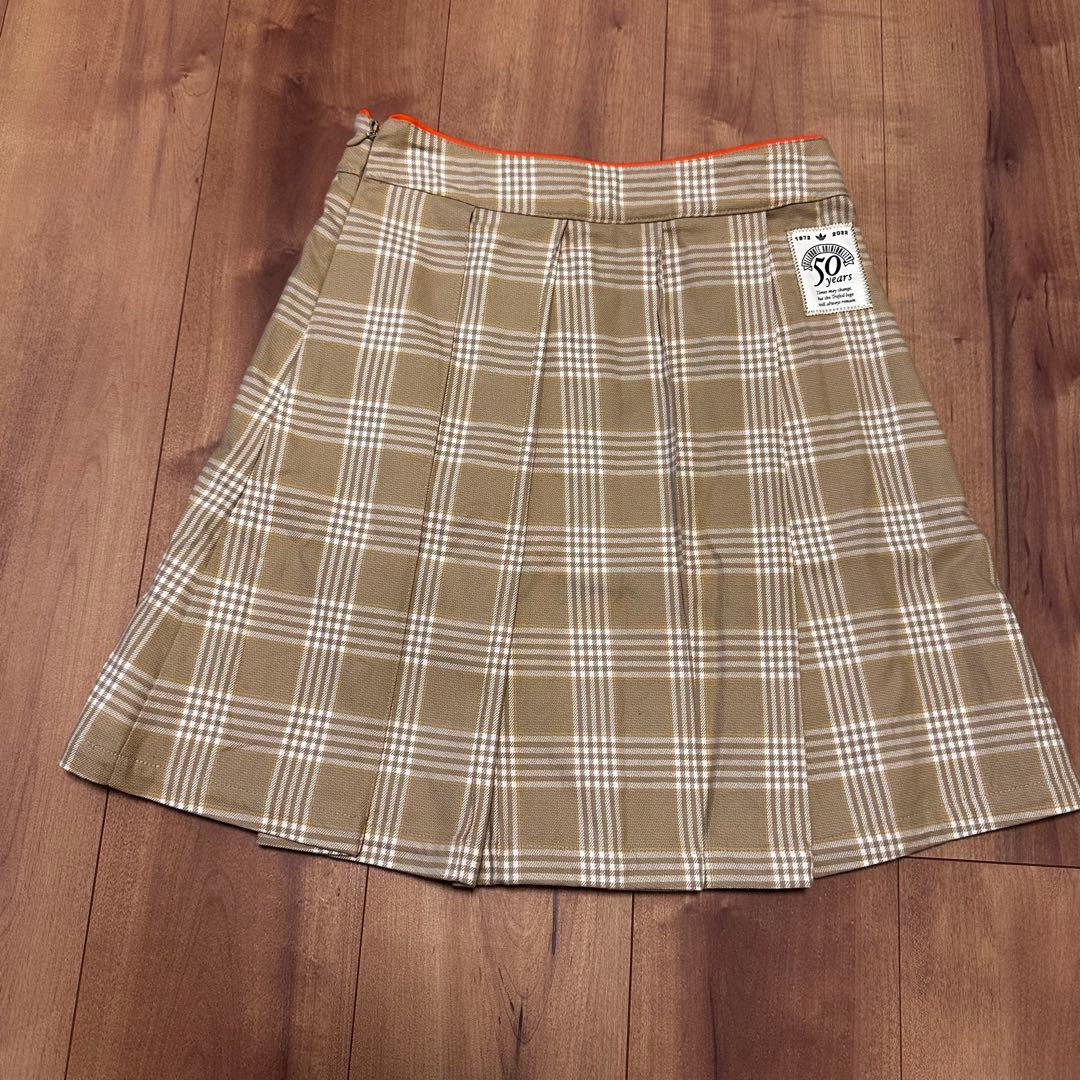 長袖パーカー　プリーツスカート　ダンボールニット　セットアップ　春秋冬　ベージュ