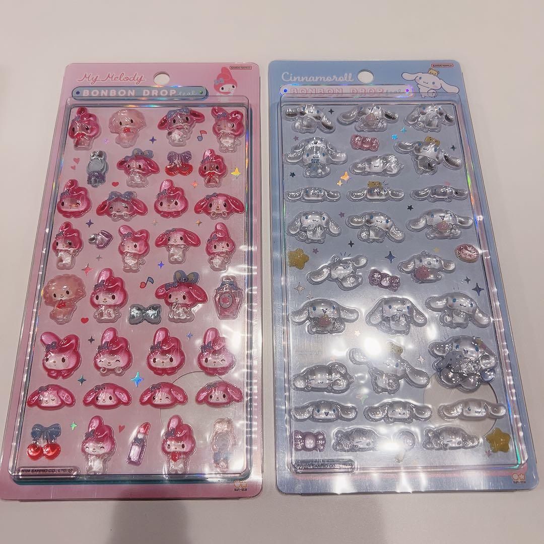 【入手困難】ボンボンドロップシール 7種セット サンリオ ディズニー