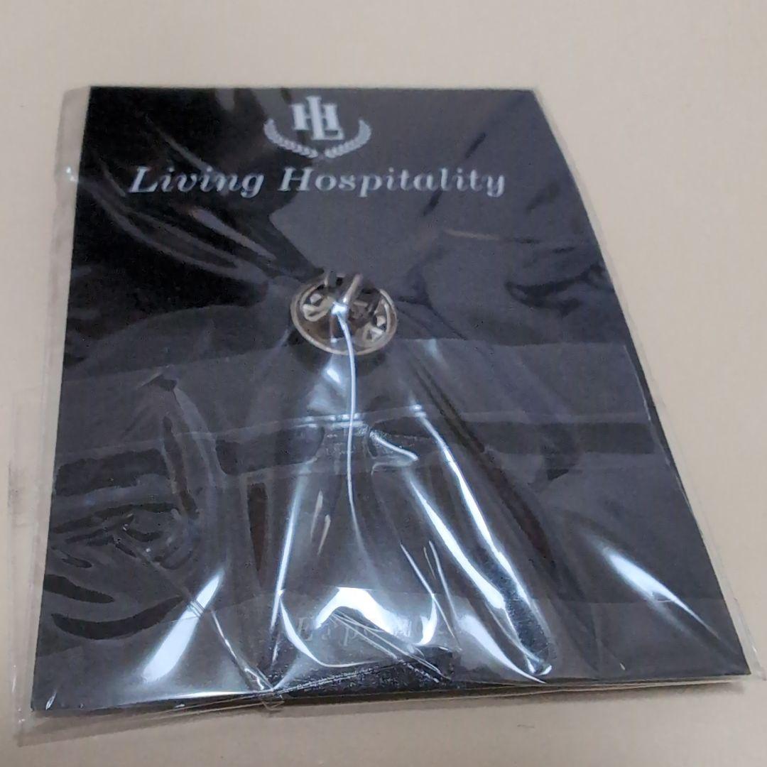 アメリカ Living Hospitality 大阪万博 2025 ピンバッジ