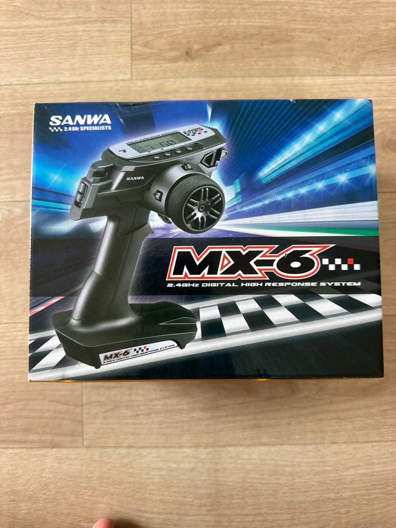 SANWA MX-6 受信機2個 2.4GHz